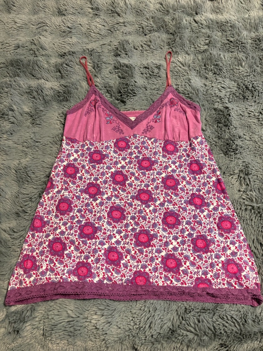 PJ Salvage Boho Embroidered Camisole